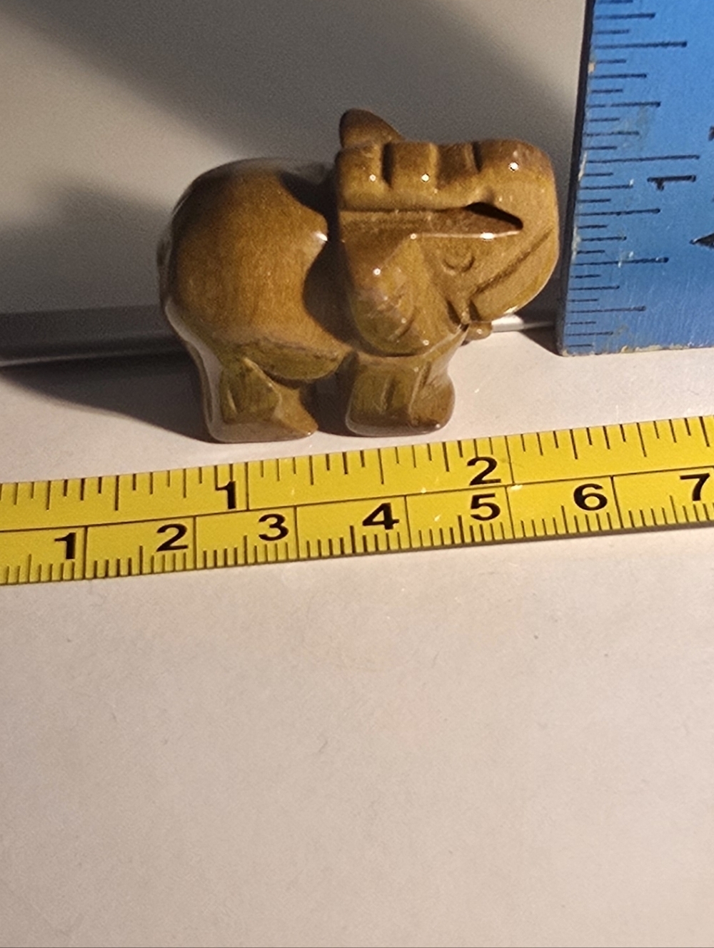Tiger Eye Elephant Crystal Gemstone - Picture 5 of 5